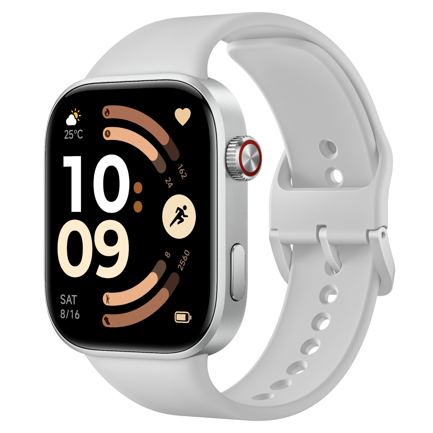 BHR08CUGL_Xiaomi_REDMI_Watch_6_-_Silver_Grey_wr_01 REDMI Watch 6 Silver Gray - Image 1