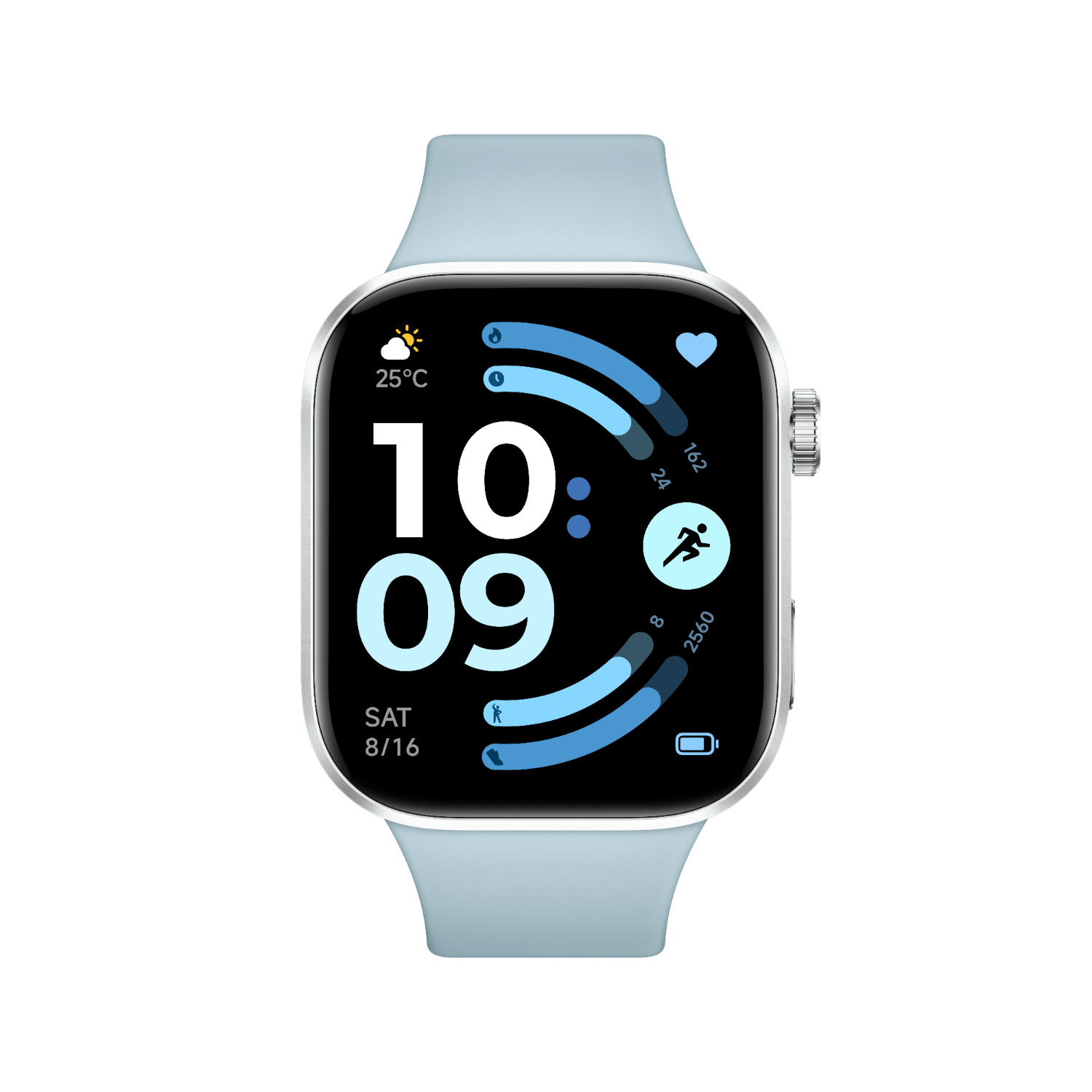 BHR08CWGL_Xiaomi_REDMI_Watch_6_-_Glacier_Blue_wr_01 REDMI Watch 6 Glacier Blue - Image 1
