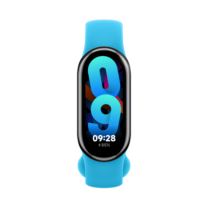 BHR7314GL_wr_01 Xiaomi Smart Band 8 Strap - Aqua Blue - Image 1