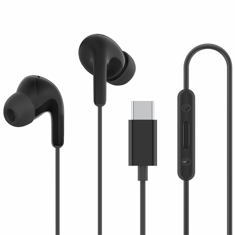 BHR8930GL_wr_01 Xiaomi In-Ear Headphone Type-C Black - Image 1