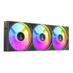 Antec CONNECT PWM 120mm ARGB Reverse Case Fan 3 Pack Black - Image 2