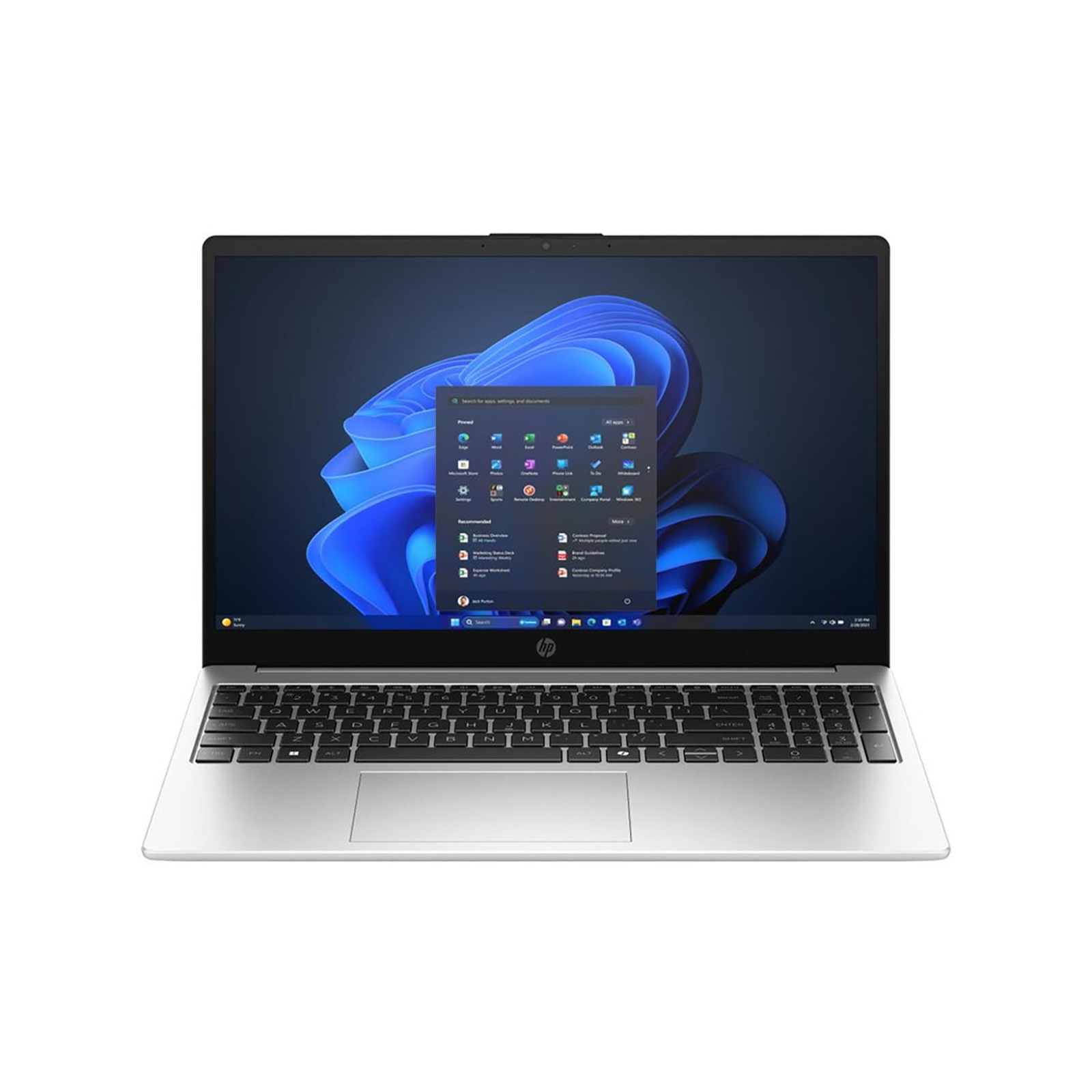 C78E7AT_7923 HP 250R G10 15.6" Core-i5 8GB 512GB Win 11 Pro Silver Notebook - Image 1