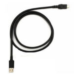 Zebra USB-A to USB-C communications and charging cable. The cable has a length of approximately 1 meter or 3.25 feet. Attaches t