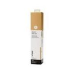 2008685 - Cricut Smart Iron On 33x270cm 1 Sheet (Gold); 1 roll 33 cm x 2.7 m (13 in x 9 ft); Works without a cutting mat – just load & go!; Outlasts 50+ washes!; Cuts beautifully and weeds easily; For Cricut Explore™ 3 & Cricut Maker™ 3