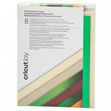 CC-2009209 2009209 - Cricut Insert Cards Foil Cameron R30 11.4x15.9cm 8-Pack; 8 A6 cards (4 Cream, 4 Khaki); 8 inserts (4 Deep Green Metallic, 4 Maroon); 8 Foil Transfer Sheets (4 Rose Gold, 4 Emerald); 8 White envelopes; Dimensions: Cards 4.5 in x 6.25 in (11.4 cm x 15.9 cm), Inserts 4.25 in x 6 in (10.8 cm x 15.2 cm), Foil Transfer Sheets 4 in x 6 in (10.2 cm x 15.2 cm), Envelopes 4.6 in x 6.5 in (11.7 cm x 16.5 cm); Easy to cut designs with specialized Cricut Joy™ Card Mat (sold separately); Requires Cricut Joy™ Foil Transfer Tool (sold separately); For Cricut Joy™ - Image 1