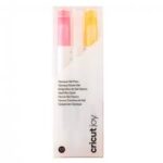 2009380 - Cricut Joy Opaque Gel Pens white; pink and orange; 3 medium point (1.0 mm); Highly opaque ink shows up well on light and dark materials; Embellish projects with personal notes or drawings using your Cricut Joy™ cutting machine; Ideal for paper crafts, cards, labels, invitations, or adding a "handwritten" message; For Cricut Joy™ cutting machine; Water-based, acid-free, nontoxic, permanent after dry; conforms to ASTM D-4236