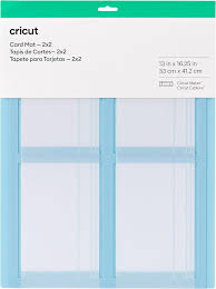 CC-2009488 2009488 - Cricut 2x2 Card Mat 33x41cm; 1 reusable machine mat 13 in x 16.25 in (33 cm x 41 cm); Cut up to 4 custom cards at once; Designed to work perfectly with all Cricut cards (sold separately); Personalize last-minute birthday cards, thank-you notes & eleventh-hour invites; For Cricut Explore® or Cricut Maker® machines - Image 1