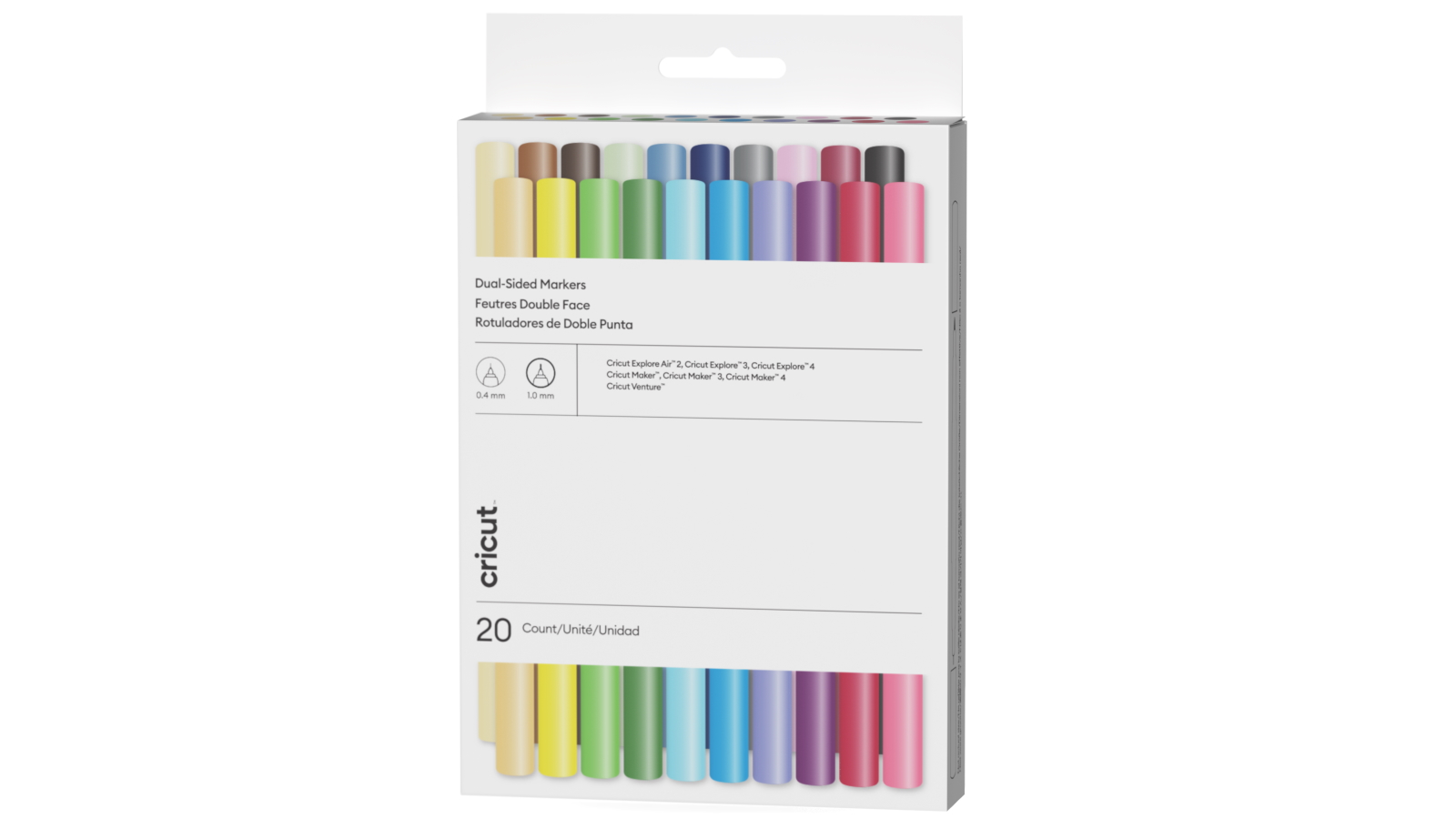 CC-2011825 2011825 - Cricut Joy Dual-Sided Markers; Ultimate Set (20pack) - Image 1