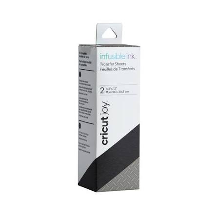 CC-2011893 2011893 - Cricut Joy Infusible Ink Transfer Sheets 2-pack (Black) 11.5x30.5cm - Image 1