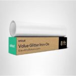 2012076 - Cricut Value Glitter Iron-On 25.4 x 2.4m Silver