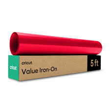 CC-2012081 2012081 - Cricut Value Iron-On 30.5 cm x 1.5 m Red - Image 1