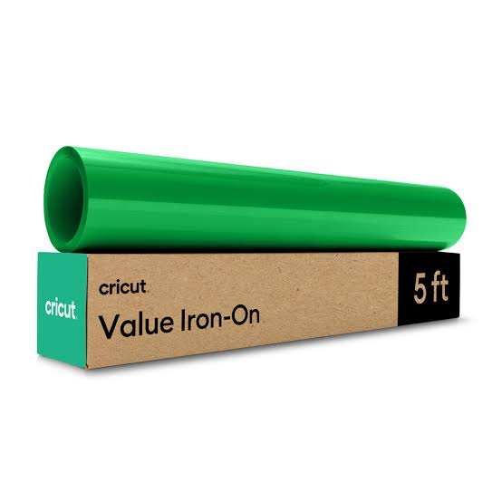 CC-2012087 2012087 - Cricut Value Iron-On 30.5 cm x 1.5 m Green - Image 1
