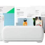 8002010 - Cricut Joy XTRA Start Bundle (Prepacked by Cricut) Includes: Cricut Joy Xtra machine x1, Premium Fine-Point Blade + Housing x1 , Cricut Joy Fine Point Pen x1 , Cricut Mini Weeder x1 ,Cricut Joy Xtra LightGrip Mat x1 , Cricut Smart Iron-On | Elegance (3 sheets) , Cricut Printable Iron-On for light fabrics | A4 (5 sheets) ,Cricut Transfertape x1 , Cricut Smart Vinyl | Permanent | Classics | 21x30.5cm (3 sheets) ,Cricut Water-resistant Sticker Set | White | A4 (6 sheets)