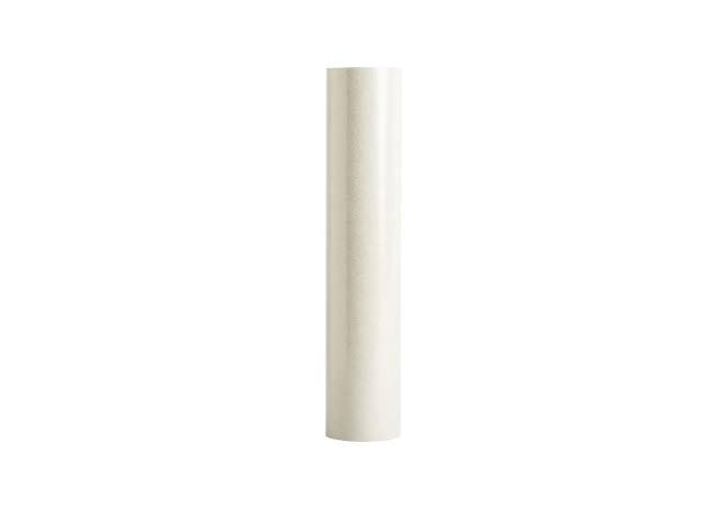 CC-GT-IRON-ON-WT-VL-PK 2005387 - Cricut Glitter Iron On White Value Roll 30.5x365cm; 1 roll 12" x 144" (30.5 cm x 365 cm) in White; Easily adheres to most materials to reveal a gorgeous glittery finish; Ideal for unicorn-themed events, birthday blowouts, or anything retro; Outlasts 50+ washes!* - Image 1