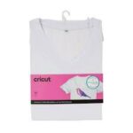 2007902 - Cricut Infusible Ink Men's White T-Shirt (M); Customise this blank with original artwork for standout DIY projects; Compatible with Infusible Ink™ Transfer Sheets, Pens & Markers for peel-proof, flake-proof, wash-proof transfers; For best results, use Cricut EasyPress® or heat press that reaches 205°C (400°F)