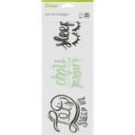 2004981 - Cricut Iron On Designs Sleep In 11x30cm; 1 large, ready-to-apply design; Create T-shirts, tote bags, hoodies, throw pillows, and more; Use as is or personalize with designs cut by your Cricut® machine; Get amazing, proven results with Cricut EasyPress™ or use household iron