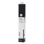 2008672 - Cricut Smart Iron-on 33x91cm 1 sheet (Glitter Black); 1 roll 33 cm x 0.9 m (13 in x 3 ft); Works without a cutting mat – just load & go!; Outlasts 50+ washes!; Cuts beautifully and weeds easily; For Cricut Explore™ 3 & Cricut Maker™ 3