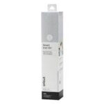 2008677 - Cricut Smart Iron-on 33x273cm 1 sheet (Glitter Silver); 1 roll 33 cm x 2.7 m (13 in x 9 ft); Works without a cutting mat – just load & go!; Outlasts 50+ washes!; Cuts beautifully and weeds easily; For Cricut Explore™ 3 & Cricut Maker™ 3