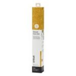 2008673 - Cricut Smart Iron-on 33x91cm 1 sheet (Glitter Gold); 1 roll 33 cm x 0.9 m (13 in x 3 ft); Works without a cutting mat – just load & go!; Outlasts 50+ washes!; Cuts beautifully and weeds easily; For Cricut Explore™ 3 & Cricut Maker™ 3