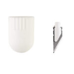 2003919 - Cricut Maker Knife Blade Replacement (without Drive Housing); Replacement blade that fits the Knife Blade Drive Housing (sold separately) for precise cuts through thicker or denser materials such as balsa, matboard, leather, craft foam, and more. Add texture and dimension to your projects.1 premium 12 mm carbide Knife Blade; For use with Cricut Maker™ only. Requires Knife Blade Drive Housing (sold separately). Safety Changing Cap protects fingers from blade. Not recommended for cutting images smaller than ¾”; Requires computer with Design Space®; not compatible with mobile apps. Qualified Knife Blade cutting materials include: Balsa wood, up to 3/32”, Basswood, up to 1/16", Tooling leather, up to 7 oz, Garment leather, up to 5oz, Cricut® Chipboard, 2mm, Matboard, 2-ply or 4-ply, Craft foam, up to 3mm