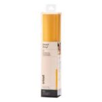 2008657 - Cricut Smart Vinyl Permanent 33x366Cm 1 Sheet (Maize Yellow); Works without a cutting mat – just load & go!; Dishwasher friendly; Weather-resistant, ideal for outdoor projects; For Cricut Explore® 3 & Cricut Maker® 3