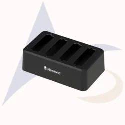 CD90-4B Newland ID 4-Slot battery charger for MT90 series Incl. adapter with UK & EU power plug NLS-DC9050-4B - Image 1