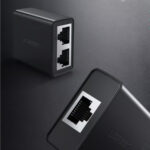 UGREEN RJ45 Splitter Adapter 2 Pack (Black) - Image 2