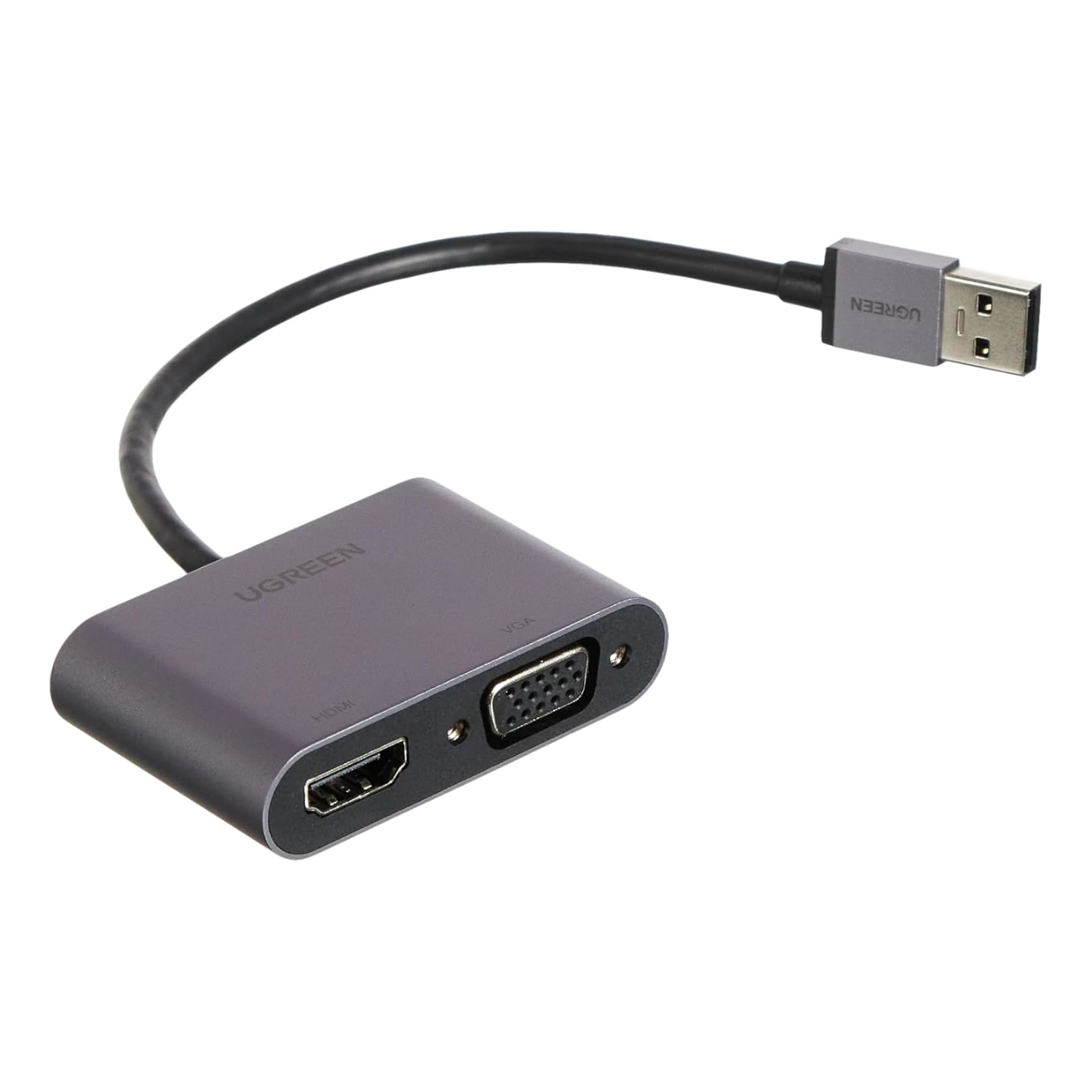 CM449-20518_UGreen-CM449-USB-A-to-HDMI-VGA-1080P-Display-Adapter_wr_01 UGREEN USB to HDMI + VGA simultaneous display 1080P - Image 1