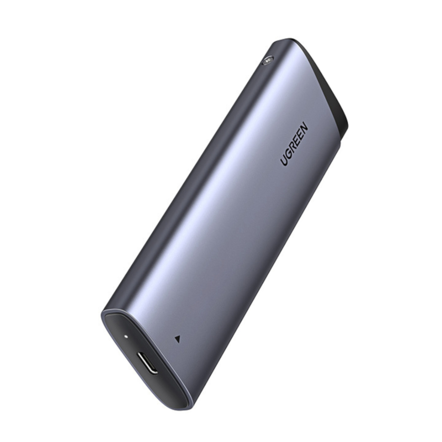 CM767-35267_UGreen-CM767-M.2-NVMe-SSD-Enclosure-10Gbps-–-Silver_wr_01a UGREEN NVMe M.2 Solid State Type-C - Image 1