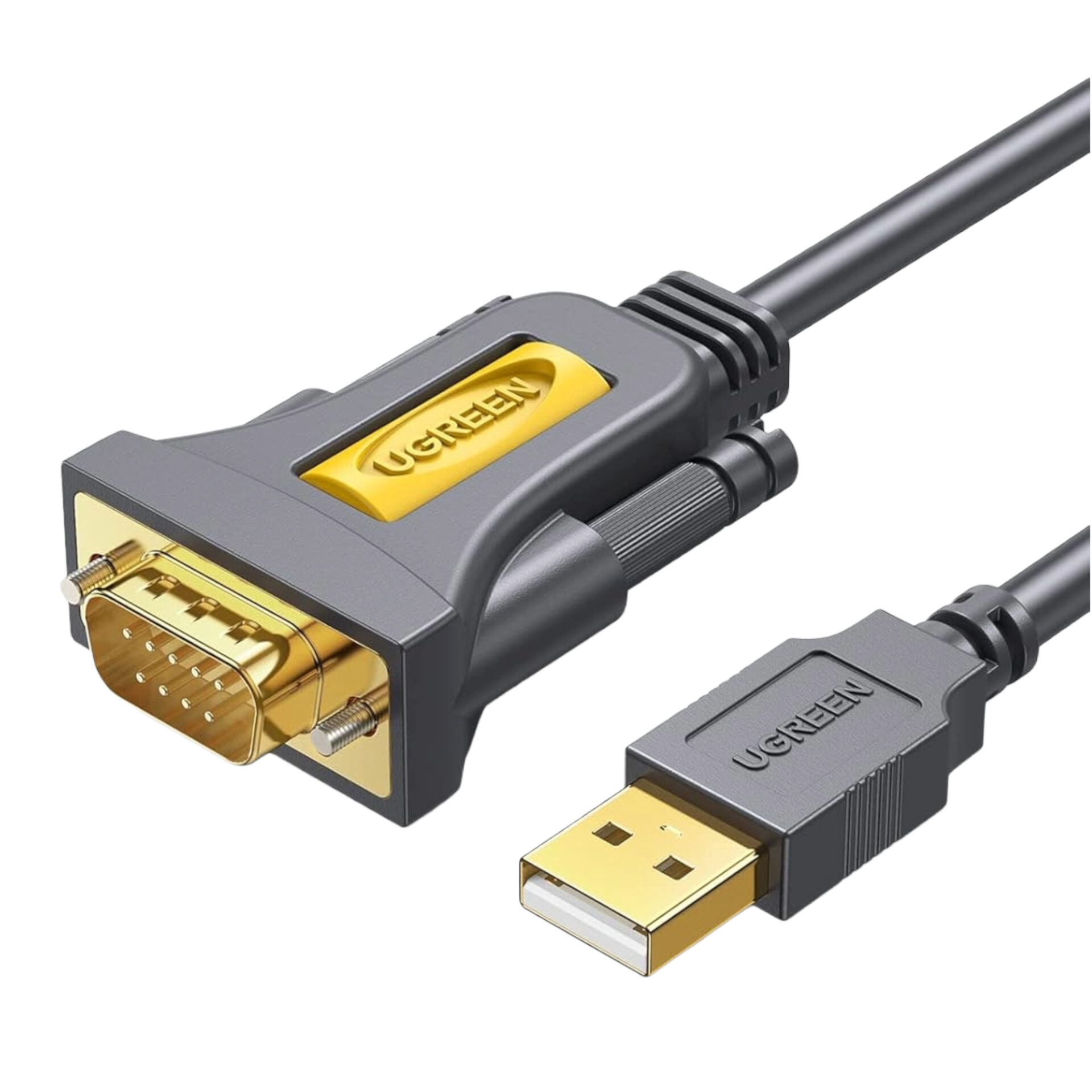 CR104-20222_UGREEN-USB-2.0-to-RS-232-Serial-Adapter-Cable_01 UGREEN USB A MALE TO SERIAL RS-232 2M - Image 1