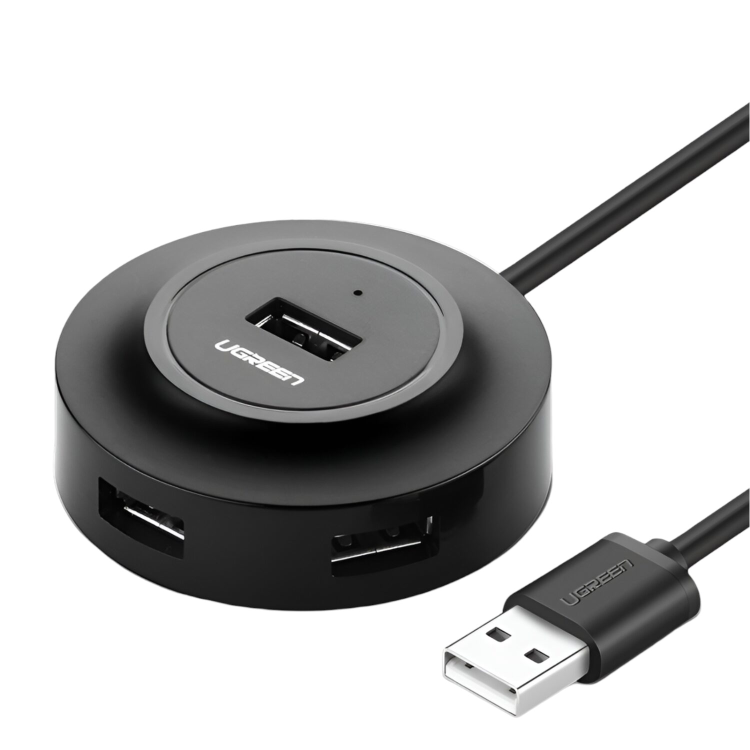 CR106-20277-WR-02 UGREEN USB 2.0 Hub 4 Ports 1m (Black) - Image 1