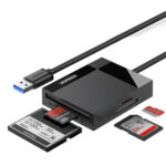 UGREEN 4-in-1 USB 3.0 SD/TF/CF/MS Card Reader - Image 2