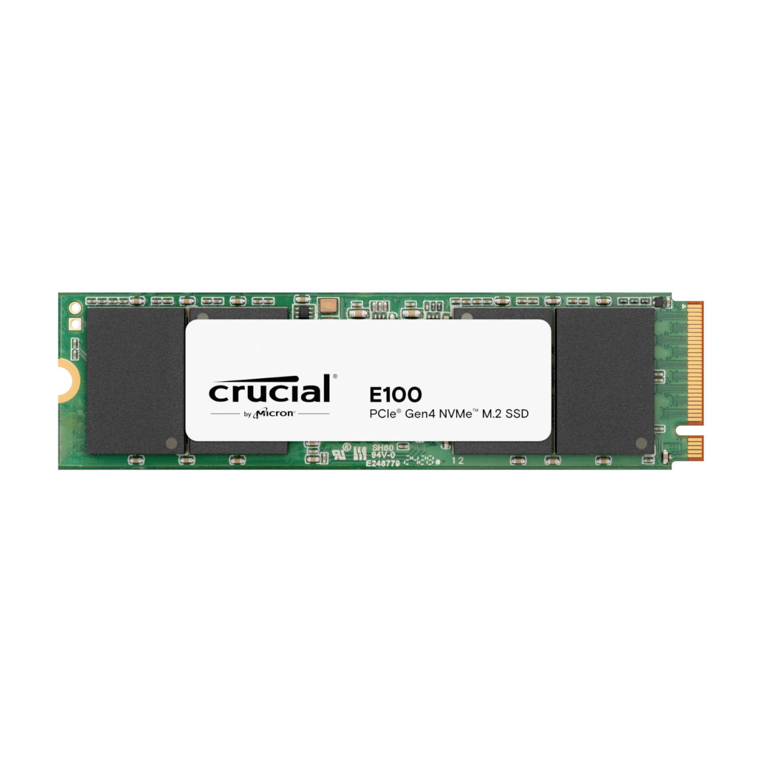 CT480E100SSD8_wr_01 Crucial E100 480GB M.2 NVMe 3D NAND SSD - Image 1