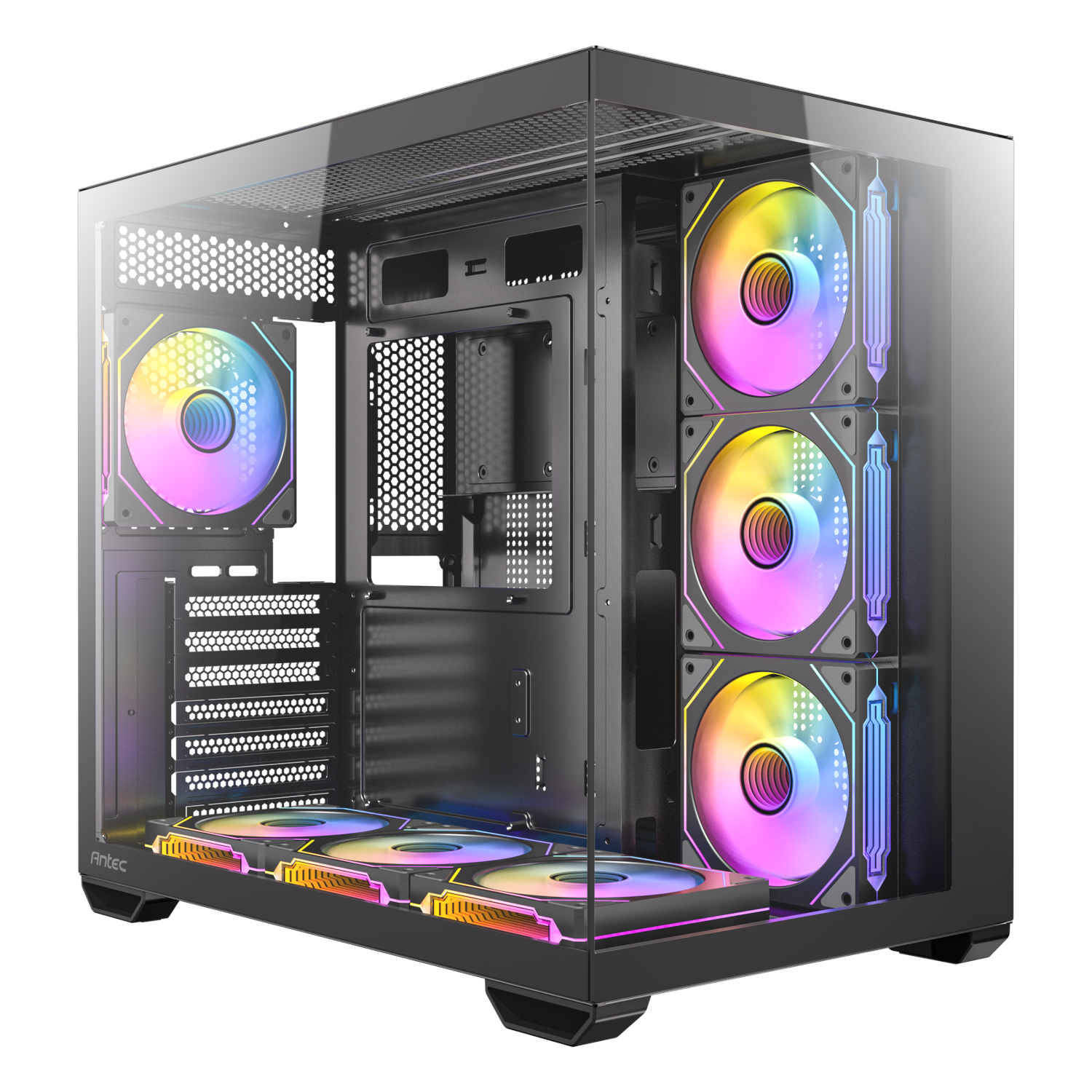 CX-MIRROR-B_Antec-CX-MIRROR-ARGB-ATX-ARGB-Mid-Tower-Gaming-Chassis-–-Black_wr_01a Antec CX MIRROR ARGB ATX | Micro-ATX | ITX ARGB Mid-Tower Gaming Chassis Type-C - Black - Image 1