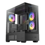 Antec CX705 ARGB ATX | Micro-ATX | ITX ARGB Mid-Tower Gaming Chassis Type-C - Black