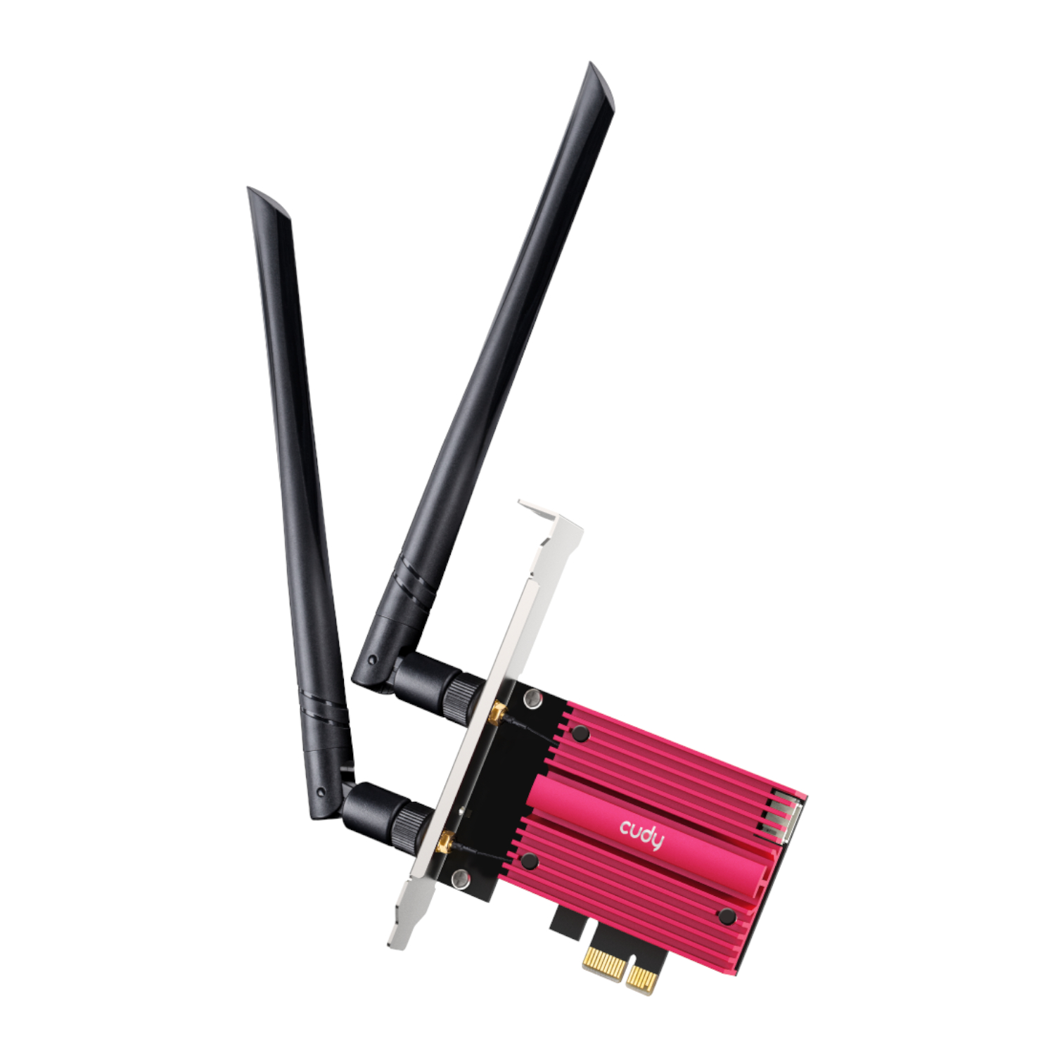 Cudy_WE9300_wr_01a Cudy BE9300 Tri-Band WiFi 7 Bluetooth 5.4 PCI Express Adapter with Heatsink - Image 1