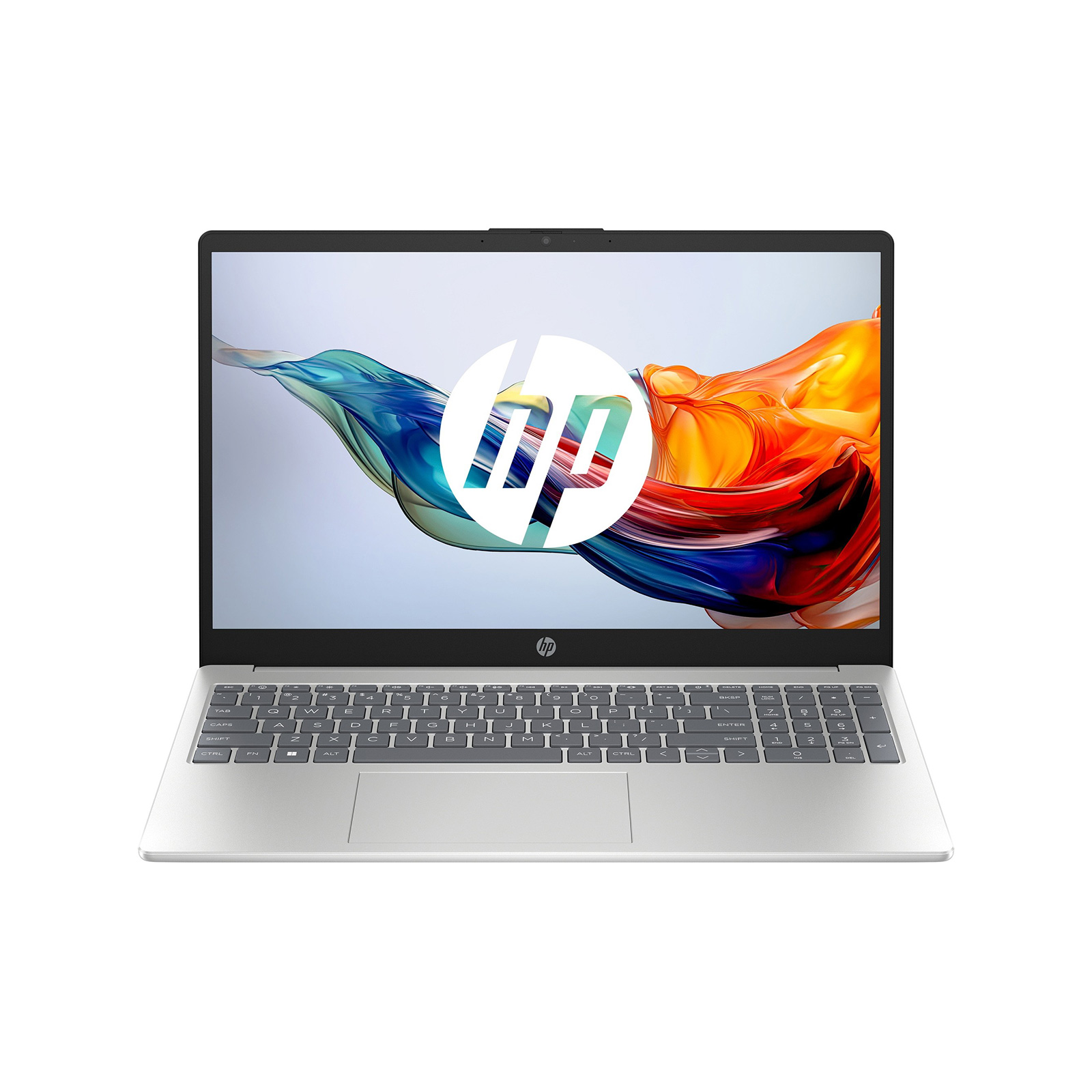 D68F4EA_ffc4 HP 15S 15.6" FHD UltraSlim Ryzen 5-7520U 16GB 512GB Win 11 Home Silver Notebook - Image 1