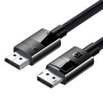 UGREEN DP 1.4 Male to Male Plastic Case Braided Cable 3m