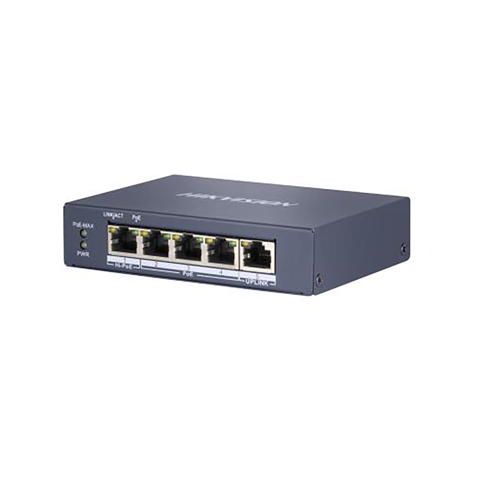 DS_3E0505HP_E_a452 Hikvision 4 Port Unmanaged POE Switch - Image 1