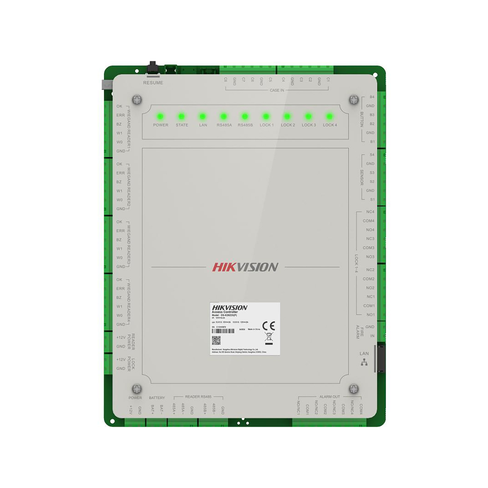 DS_K2624X_f809 Hikvision Pro Series Four Door Access Controller - Image 1