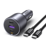 UGREEN 130W 3-Port Fast Car Charger Set - Image 2