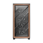 Antec FLUX E-ATX | ATX | Micro-ATX | ITX Mid-Tower Gaming Chassis Wood Front Panel- Black - Image 2
