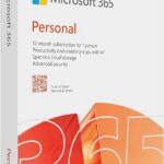 Microsoft M365 Personal English Africa Medialess 1 year Subscription