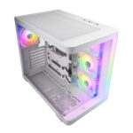 FSP M580 ATX Mid Tower Gaming Chassis - White