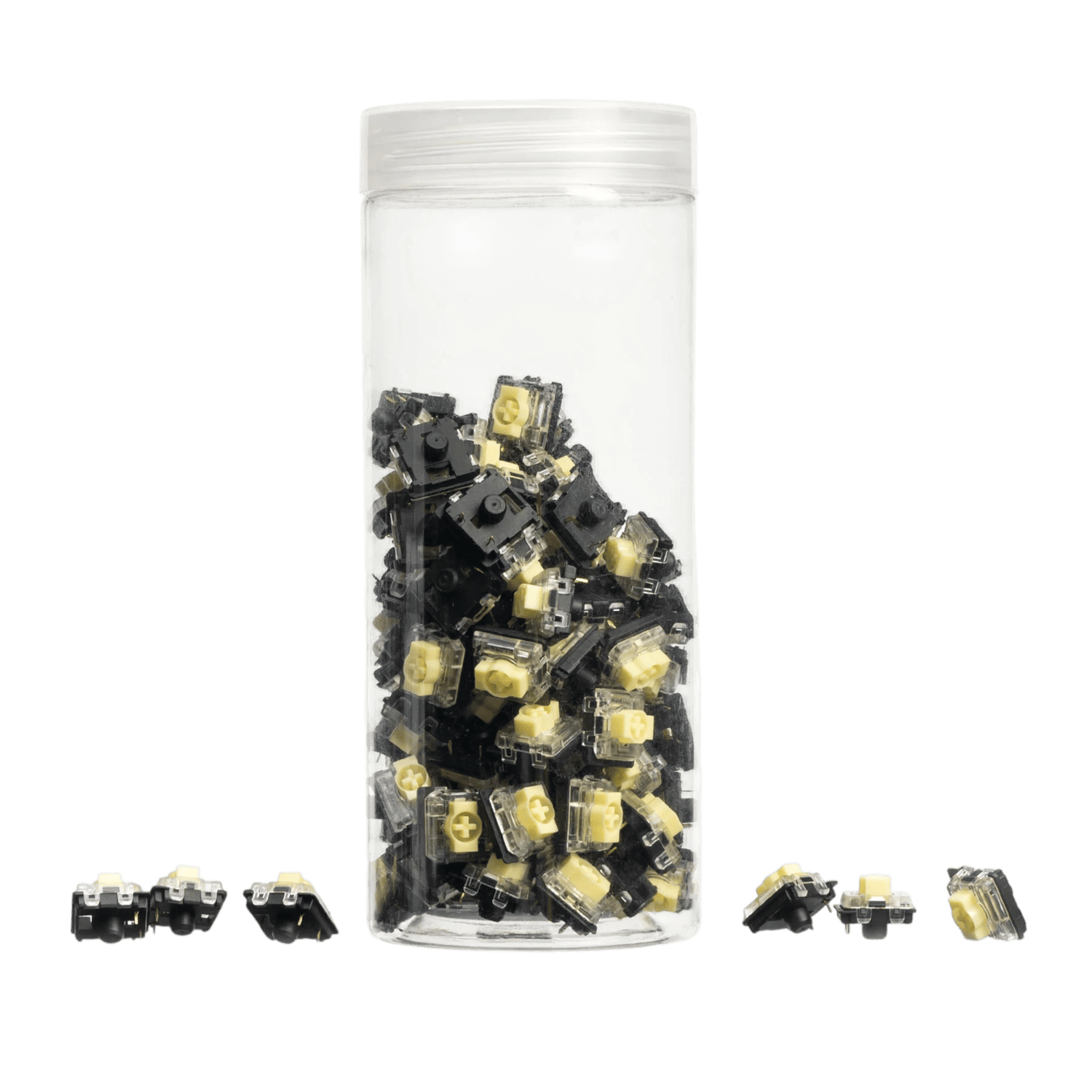 G195_Keychron_Banana_Gateron_KS-33_Low_Profil_wr_01 Keychron Banana KS-33 Gateron Low Profile 2.0 Mechanical Switch 110 pcs - Image 1
