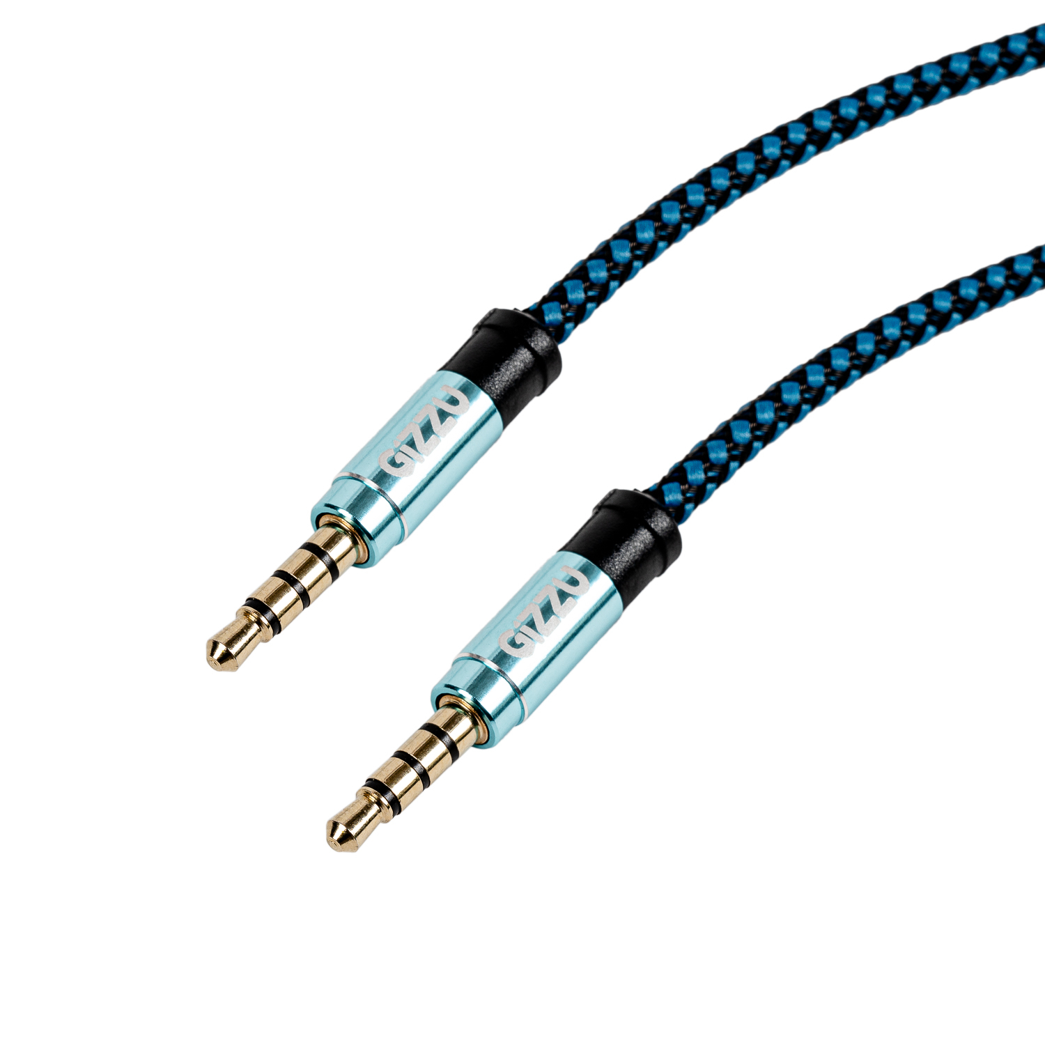 GCP35MM4_wr_01a Gizzu 3.5mm 4-Pole 1.5m Audio Cable Poly - Image 1
