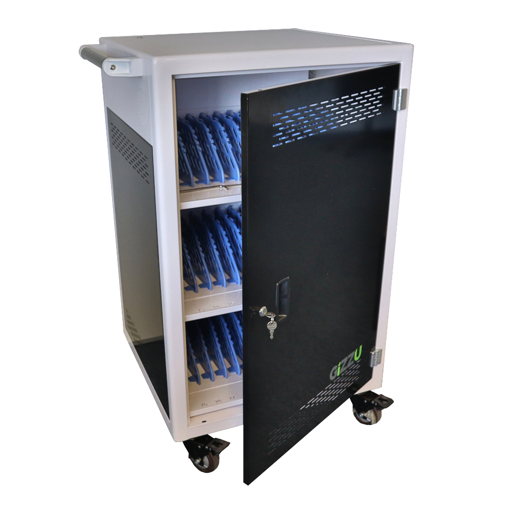 GCT36TC_wr_01 Gizzu Charging Trolley 36 Bay Type-C Power Adapter - Image 1