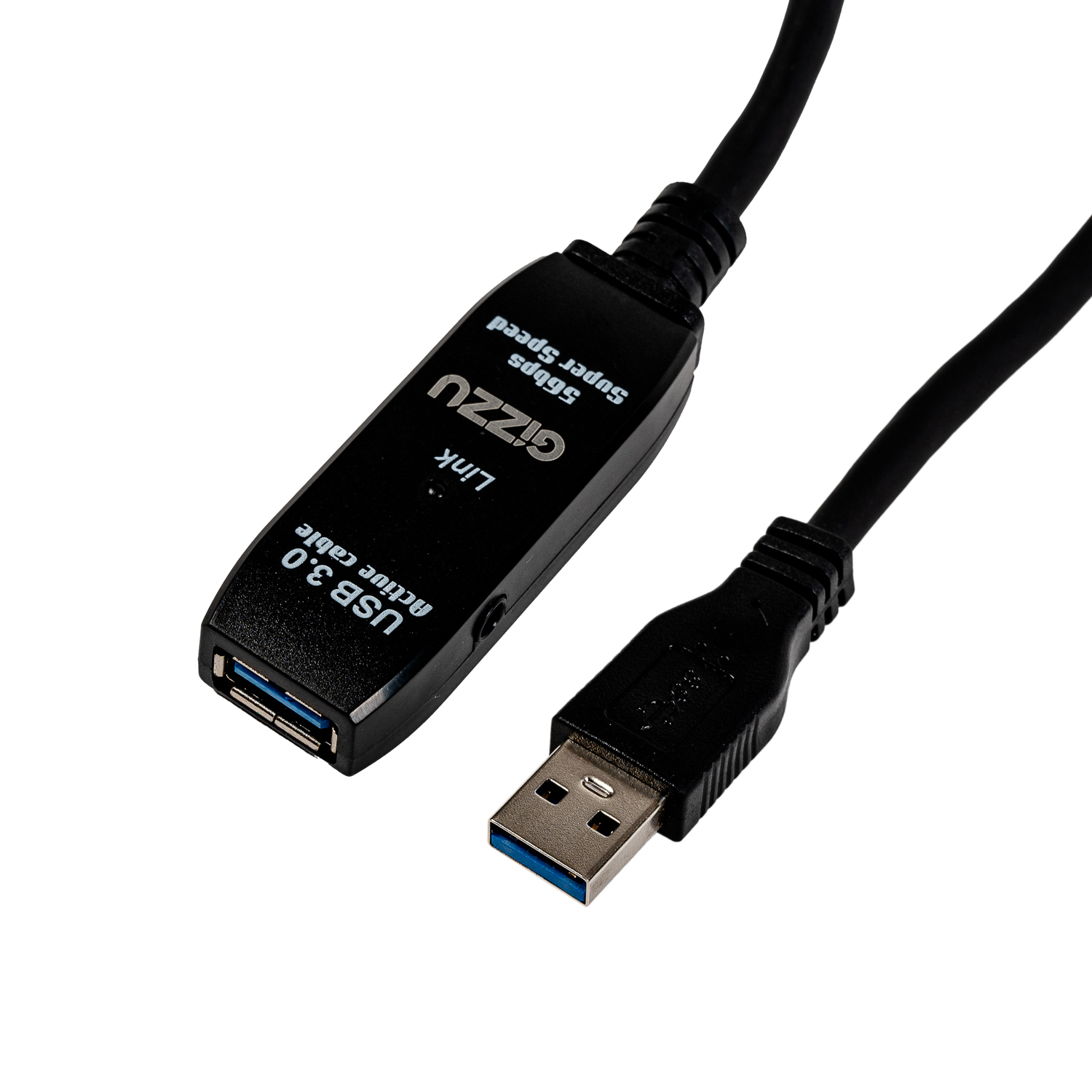 Gizzu-USB3.0-Active-Extension-Cable-5m_wr_01 Gizzu USB3.0 5m Active Extension Cable Poly - Image 1