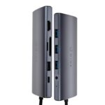 WINX CONNECT Max 11-in-1 Type-C Hub | 1x 4K30Hz HDMI | 1x VGA | 1x Audio | 3x USB3.0 | 1x USB2.0 | 1x Type-C | 1x PD100W Hub