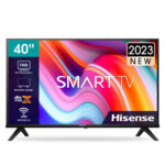 HISENSE LEDN40A4Q HD 60hz SMART TV; Game Mode; Natural Colour Enhancer; Dolby Audio; Share to TV; Noise Reduction